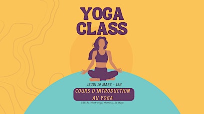 Image principale de Cours d'introduction au yoga chez ECTO