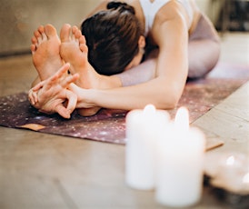 Yin Yoga by candlelight