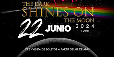 Imagem principal do evento THE DARK SHINES ON THE MOON 2024