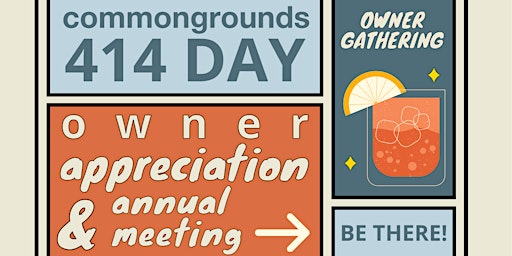 Primaire afbeelding van 414 Day: Owner Appreciation & Annual Meeting
