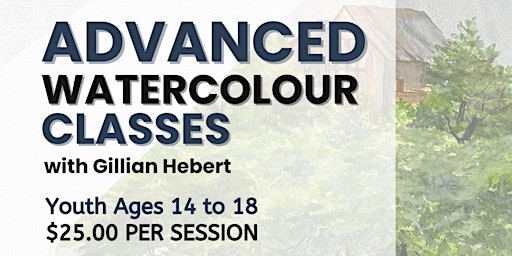 Advanced Watercolor Classes Ages 14-18 primary image