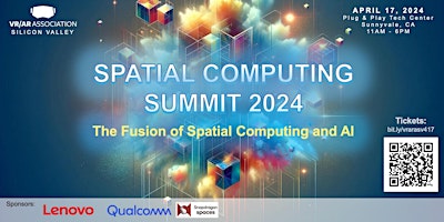 Primaire afbeelding van Spatial Computing Summit 2024:  The Fusion of Spatial Computing and AI