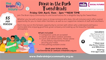 Primaire afbeelding van TBIC and Social Futures Picnic in the Park - Tweed Heads