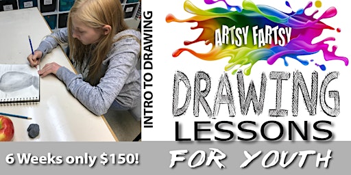 Imagen principal de Youth Intro to Drawing (8-15)