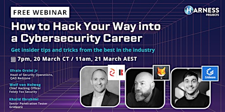 How to Hack Your Way into a Cybersecurity Career primary image