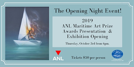 2019 ANL Maritime Art Prize & Exhibition Opening Event primary image