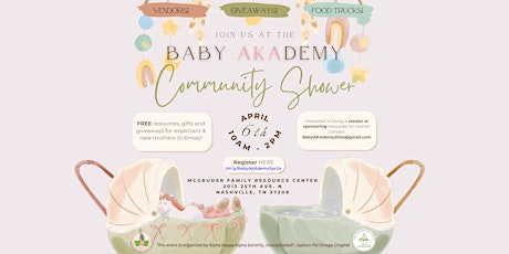 Baby AKAdemy Community Shower