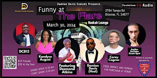 Primaire afbeelding van Funny at the Flare Hookah Lounge