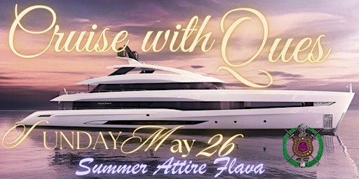 Primaire afbeelding van Rho Xi Boat Cruise-  Memorial Day Weekend