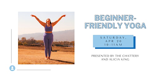 Imagem principal do evento Beginner-Friendly Yoga - IN-PERSON CLASS