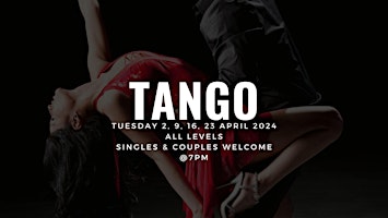 Imagen principal de Adult Ballroom Class: TANGO [ONE MONTH ONLY!]