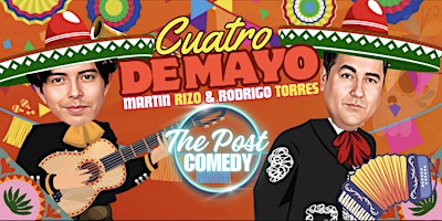 Imagem principal do evento Cuatro De Mayo Comedy Party!