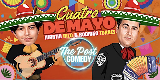 Imagem principal de Cuatro De Mayo Comedy Party!