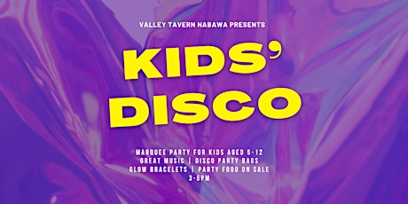 Disco Party 5 - 12 years