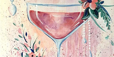 Peach Bellini - Paint and Sip by Classpop!™ primary image