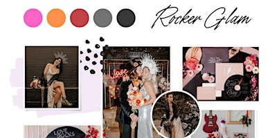 Rocker Glam Themed Styled Shoot primary image