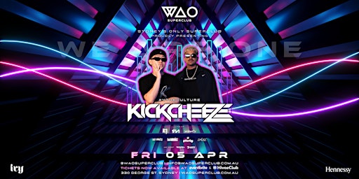 FRI 5 APR - WAO SUPERCLUB @ IVY primary image