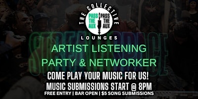 PASS THE AUX - Artist Listening Party & Networker primary image