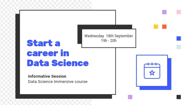INFO SESSION: How to shift to a career in Data Science