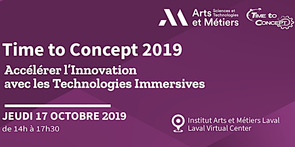 Conférences et démos "Time to Concept 2019" 17.10.2019