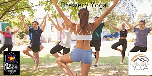 Imagem principal do evento Brewery Yoga at Grimm Brothers Brewing