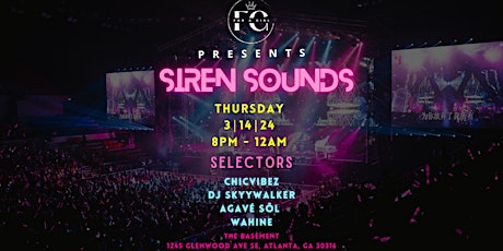 Imagen principal de For A Girl Presents: SirenSounds