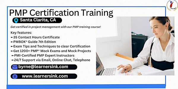 4 Day PMP Classroom Training Course in Santa Clarita, CA