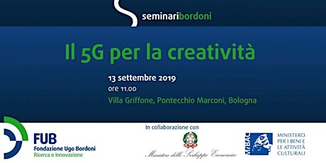 Immagine principale di Seminari Bordoni: "Il 5G per la creatività" 