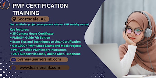 4 Day PMP Classroom Training Course in Scottsdale, AZ primary image