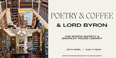 Immagine principale di Poetry & Coffee at Bromley House Library 