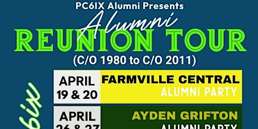 Pitt County 6ix Alumni Reunion Tour primary image