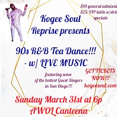 90s R&B Tea Dance w/ LIVE MUSIC