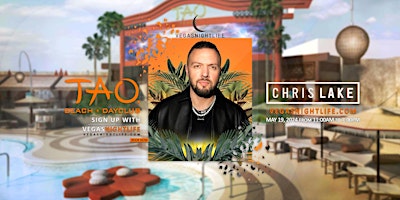 Chris Lake | EDC Pool Party | TAO Beach Las Vegas primary image