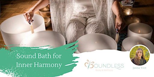 Imagem principal do evento Sound Bath for Inner Harmony