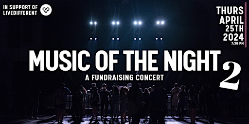 Imagen principal de Music of the Night - A Fundraising Concert