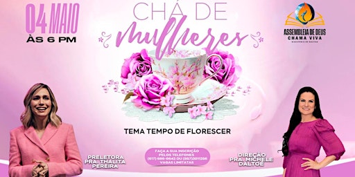 Immagine principale di Conferência De Mulheres: Tempo de Florescer 