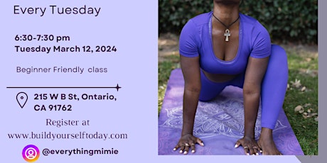 Gentle & Slow Flow Yoga with Mimie primary image