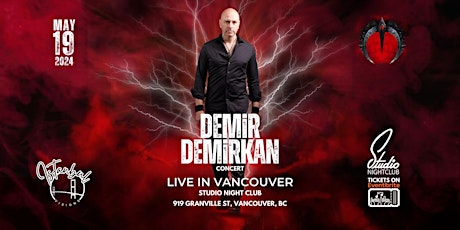 DEMIR DEMIRKAN CONCERT VANCOUVER primary image