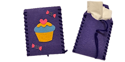 Felt Gift Pouch, ages 7-12 primary image