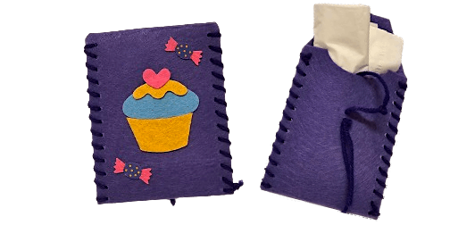 Felt Gift Pouch, ages 7-12  primärbild