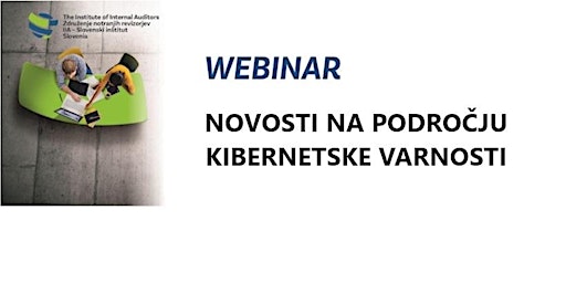 Imagem principal do evento Novosti na področju kibernetske varnosti – regulative in uredbe