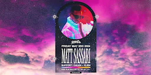 Imagem principal do evento Matt Sassari at It'll Do Club