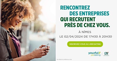 Imagem principal do evento Les entreprises de Nîmes et alentours recrutent !