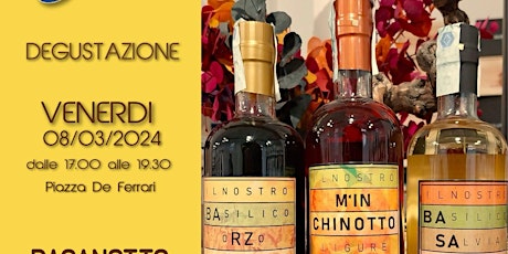 Degustazione Liquori Liguri Basanotto & Co.