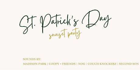 St Patricks Day Sunset Party