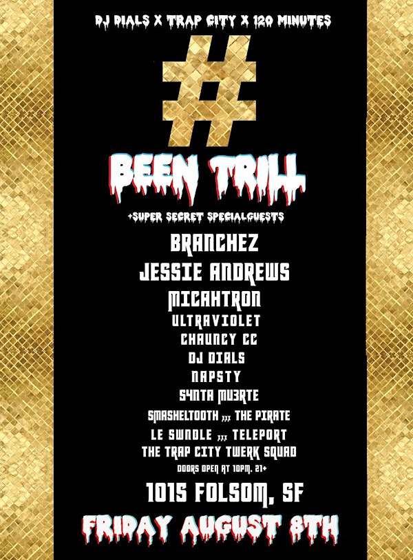 #BEENTRILL# OSL AFTERPARTY ft SECRET GUESTS, BRANCHEZ, JESSIE ANDREWS ++