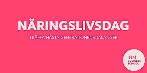Imagem principal do evento Näringslivsdag Våren 2024