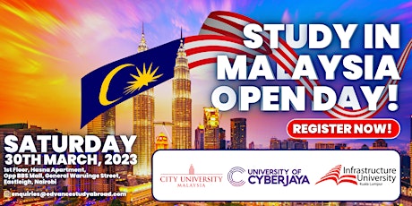 APPLY TO STUDY IN MALAYSIA | FREE OPEN DAY