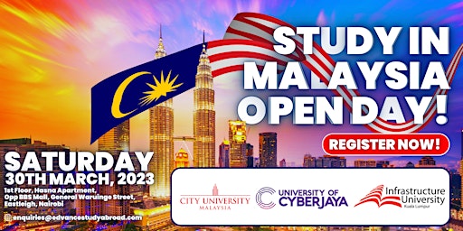 Imagem principal do evento APPLY TO STUDY IN MALAYSIA | FREE OPEN DAY