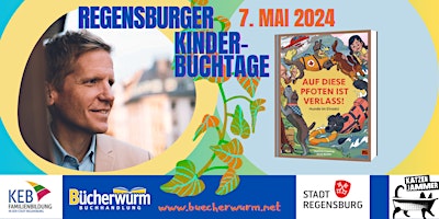 Hauptbild für Regensburger Kinderbuchtage 2024 - Lesung mit Henrick Clausing